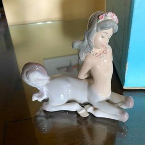 Lladro Demure Centaur Girl Gloss
